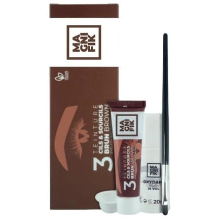 Generik Eyebrow And Eyelash Tinting Kit 3 Brown