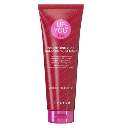 Inebrya Up To You Smoothing 2 In 1 Smoothing Mask And Conditioner 250ml