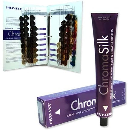 PRAVANA ChromaSilk Creme Hair Color with Silk & Keratin Protein 4.4 Copper Brown