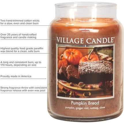 Village Candle 106326329 Black Bamboo Large Scented Jar Candle 737g