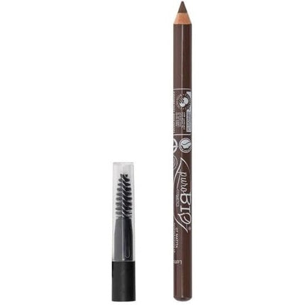 Purobio Eyebrow Pencil with Bottle Brush N.48 Charcoal