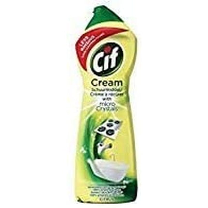 Cif Crema Lemon Microcrystals Cream Lemon Cleaning Agent 750ml
