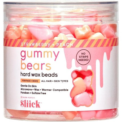 Sliick Wax Gummy Bears 8oz Home Waxing Hair Removal Salon Perfect