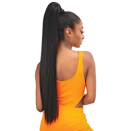Janet Collection Essentials Snatch & Wrap Straight Ponytail 24