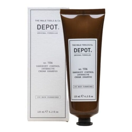 DEPOT No.106 Hair Shampoo for Men Schuppen Control Intensive Cream 125ml
