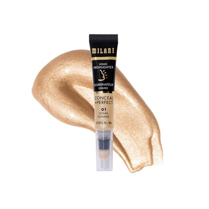 Milani Conceal + Perfect Liquid Highlighter for Added Glow