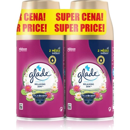 GLADE Relaxing Zen Automatic Air Freshener Refill - 2x269 ml