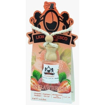 Lion Francesco Strawberry Car Scent - 8ml