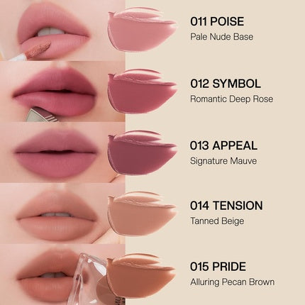 Objet Lip Stain Unique Paint Tube Design Velvet Matte Tint Long-Lasting