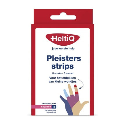 Heltiq Adhesive Strips 5 Sizes Assorted - First Aid Solution