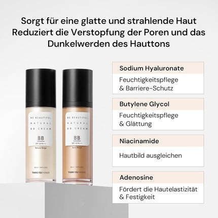 Thankyou Farmer Be Beautiful Natural BB Cream Sand Beige SPF 30 PA++ 40ml