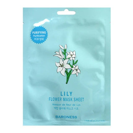 Baroness Lilly Flower Mask Sheet - 21 G