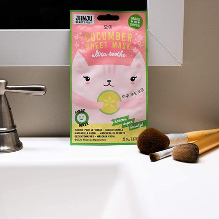 JiinJu Beauty Cucumber Sheet Mask