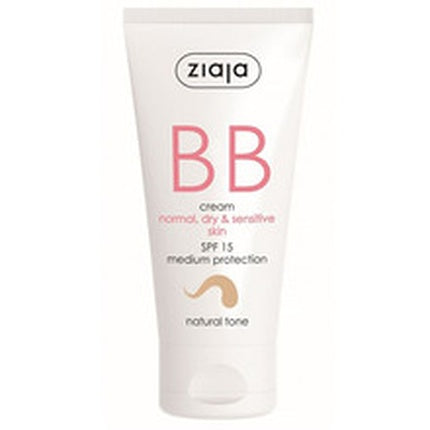 Ziaja Bb Cream For Normal Dry And Sensitive Skin Spf 15 Darkpeach Tone 50 Ml