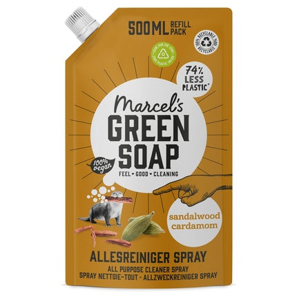 Marcel's Green Soap Allpurpose Cleaner Sandalwood & Cardamom Refill