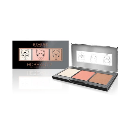 Revers Hd Beauty Pro Contour Palette No 2 Perfect For Contouring And Highlighting
