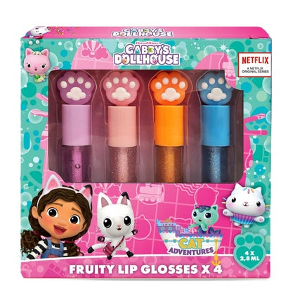 Gabby's Dollhouse Lip Gloss Set 4x2.8ml