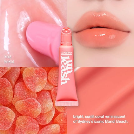 Unleashia Sunset Dazzle Gloss Balm Lip Care