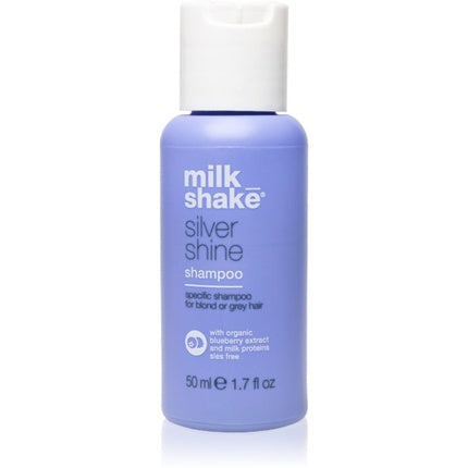 Milk Shake Silver Shine Shampoo for Gray and Blonde Hair - 50 ml