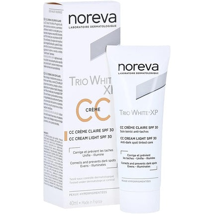 Noreva Trio White XP CC Cream Clear SPF 30 40ml