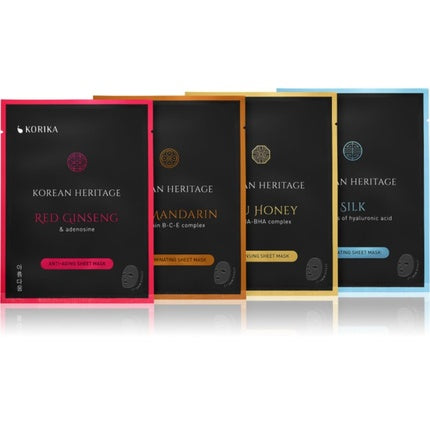 KORIKA Korean Heritage Sheet Mask Set - Korean Heritage Sheet Mask Set
