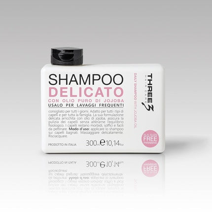 FAIPA THREE3 Delicate Balsam Conditioner for Daily Use with Jojoba Oil and Paraben-Free 300ml
