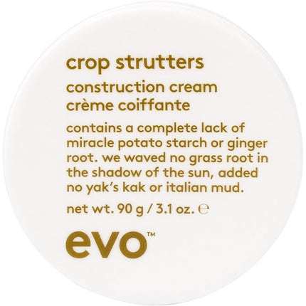 Evo Crop Strutters Construction Cream Medium Hold Smoothing Hair Cream