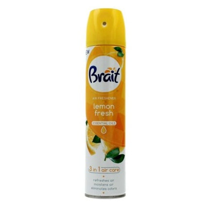 Brait Air Care 3in1 Air Freshener Classic Lemon Fresh 300ml