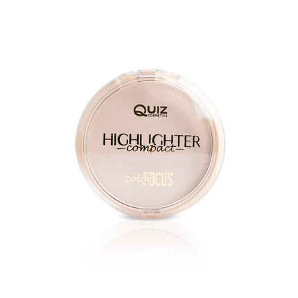 Quiz Cosmetics Color Focus Highlighter Powder Enriched With Vitamin E N01 Pink 10g
