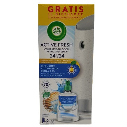 Air Wick Active Fresh Base Refill 228 Ml Marine Breeze And Magnolia