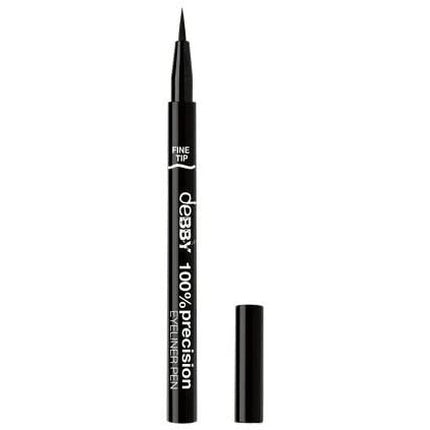 100% Precision Fine Pen Eyeliner 01 Black