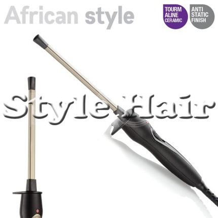 Stauer Micro Wand Ceramic Tourmaline Hair Curls 9x7mm