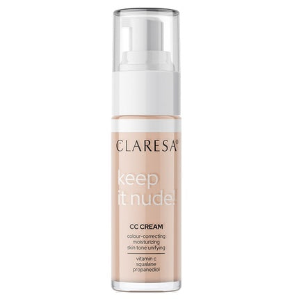 Claresa Keep In Nude Cc Cream - 102 Warm Medium, 33g