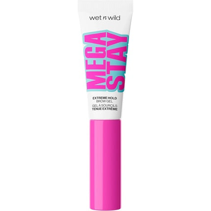 Wet N Wild Mega Stay Extreme Hold Brow Gel Clear Flake-Free Finish