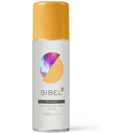 Sibel Fluorescent Hair Colour Spray Orange 125ml 0.175kg