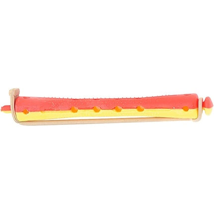 Salon Hairdressing Curling Perm Rollers Rods Yellow/Red