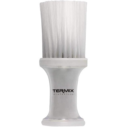 Termix Professional Hairdressing Talcum Powder Brush for Cleaning Neck with Soft Fibres Transparent Colour and White Fibres