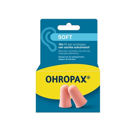 Ohropax Soft Sound Earplugs For Hearing Protection