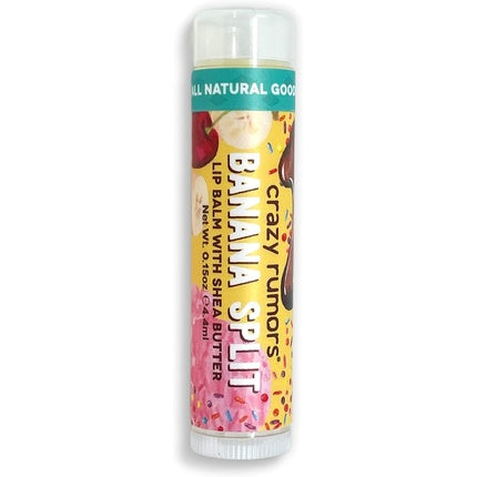 Crazy Rumors Banana Split Lip Balm 100% Natural Vegan