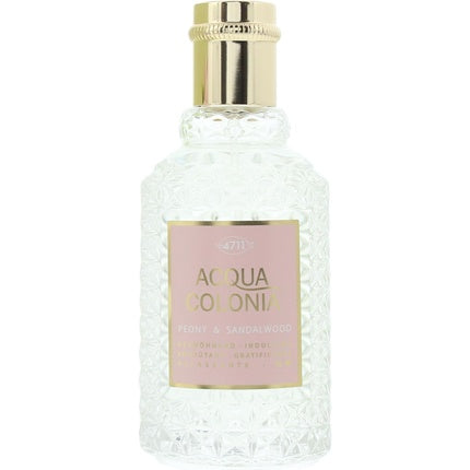 4711 Acqua Colonia Peony & Sandalwood Eau De Cologne 50ml