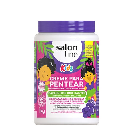 Salon Line Kids Leavein Cream Grape Brilliant Curls 1kg