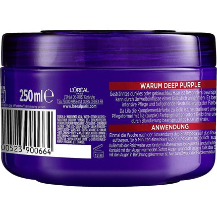 L'Oréal Paris Elvital Hair Mask for Blonde Highlighted Grey Hair 250ml