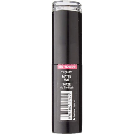 Wet n Wild Megalast Lipstick Long-Lasting Moisturizing Matte Lipstick with Microbeads Natural Extracts Coenzyme Q10 Vitamin A & E Into the Flesh