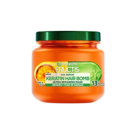 Garnier Fructis Hair Mask SOS Repair Keratin Hair Bomb 320ml