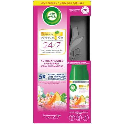 Airwick Airwick Freshmatic Starter Set 250ml Summer Fragrance 1 Device 1 Refill 250ml