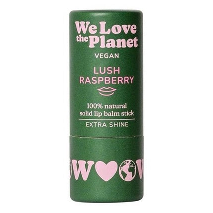 We Love The Planet Lush Raspberry Lip Balm Stick 4.9g