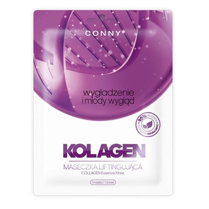 Conny Collagen Essence Mask - 23g For Smoothing And Youthful Appearance