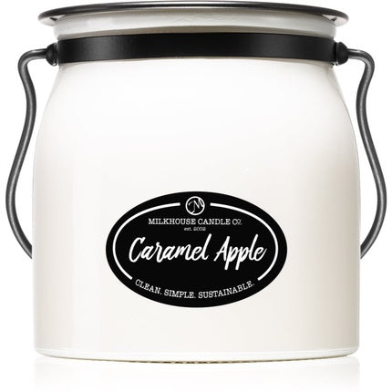 Milkhouse Candle Co. Creamery Caramel Apple Candle - Butter Jar, 454 g
