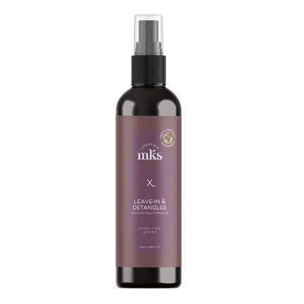 MKS eco X Leave-In Treatment & Detangler with Moroccan Argan Oil and Hemp Seed Oil Vegan & Cruelty Free High Tide 10 Fl Oz
