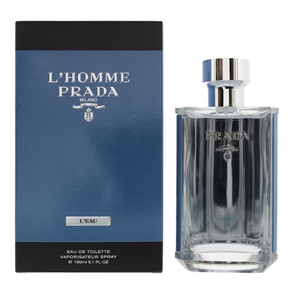 Prada Lhomme Leau Eau De Toilette 150ml Men Spray